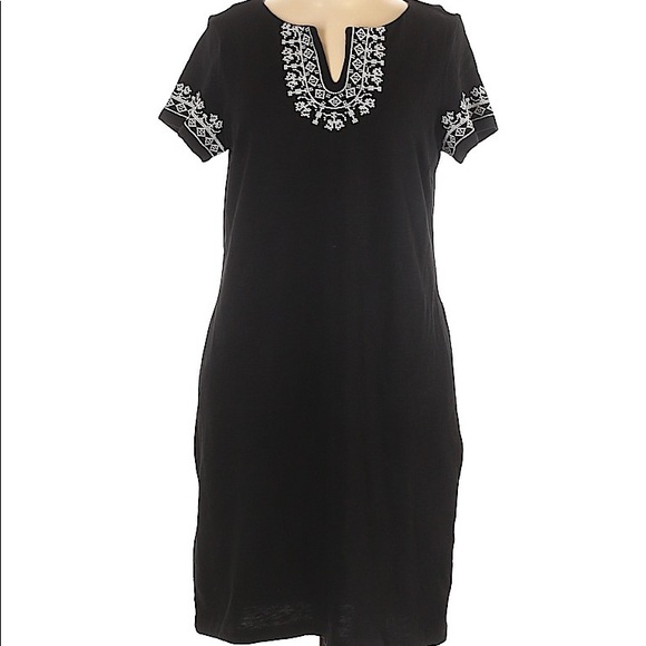 Talbots Black Casual Dress - Picture 1 of 8